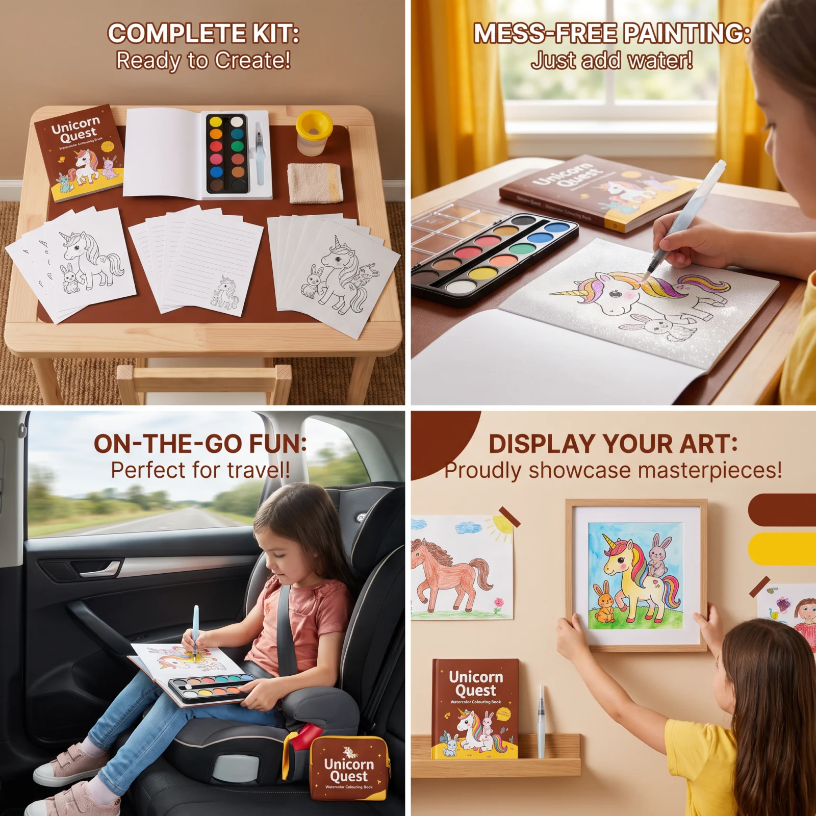 All-in-One Watercolour Painting Book