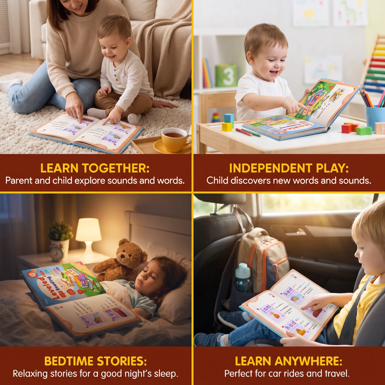 My First Leveled Reading Sound Book โ Interactive Reading & Literacy