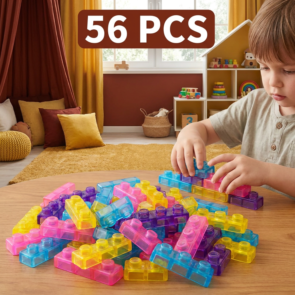 Magical Gummy Blocks, Soft Building Blocks for Children - Image 9
