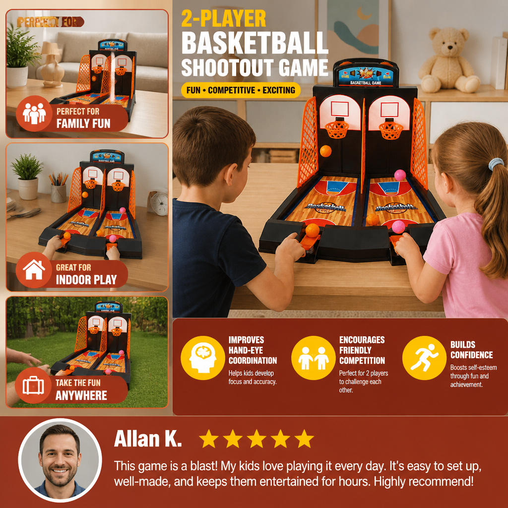 2-Player Basketball Shootout Game - Image 3