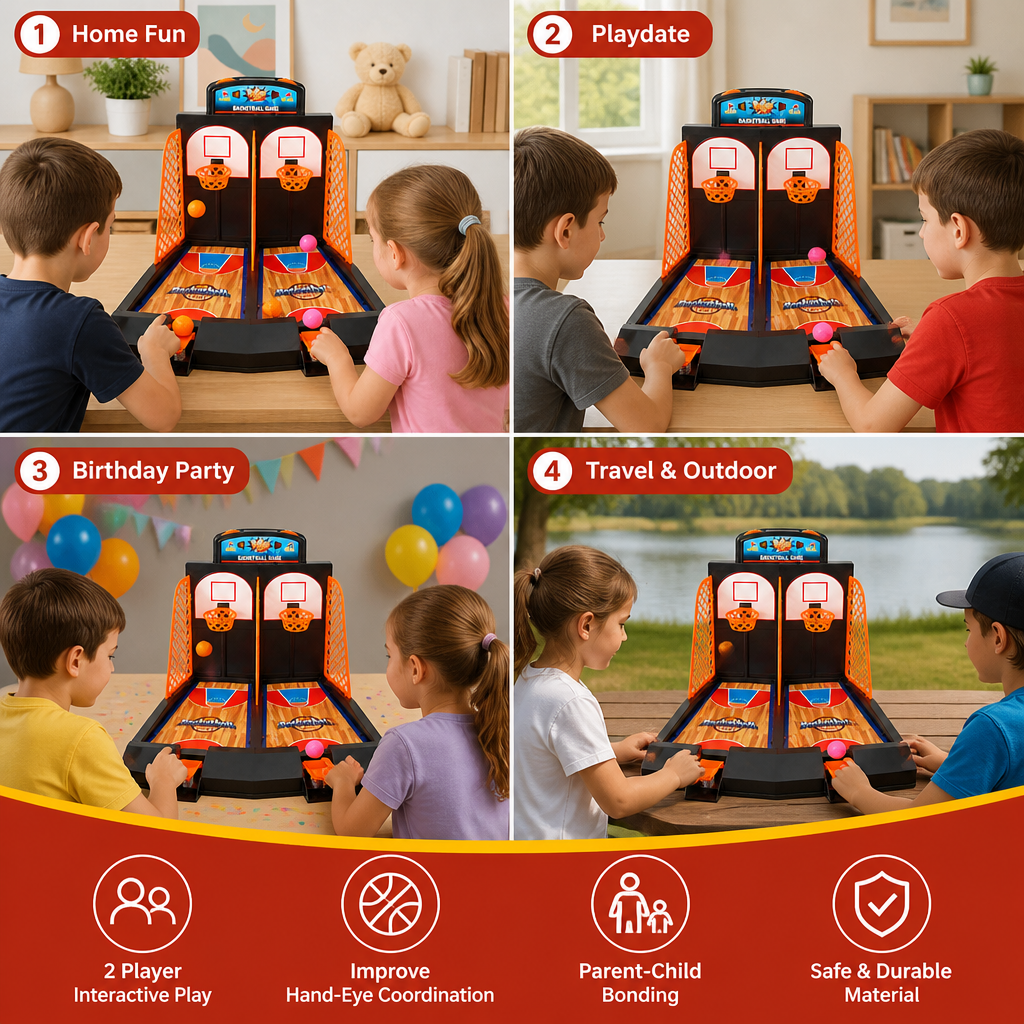 2-Player Basketball Shootout Game - Image 4