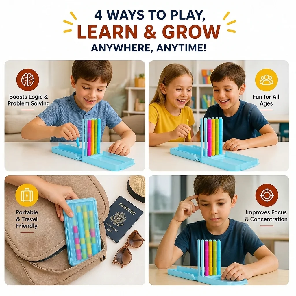 Mini Color Stack Challenge β Portable Brain Training Game