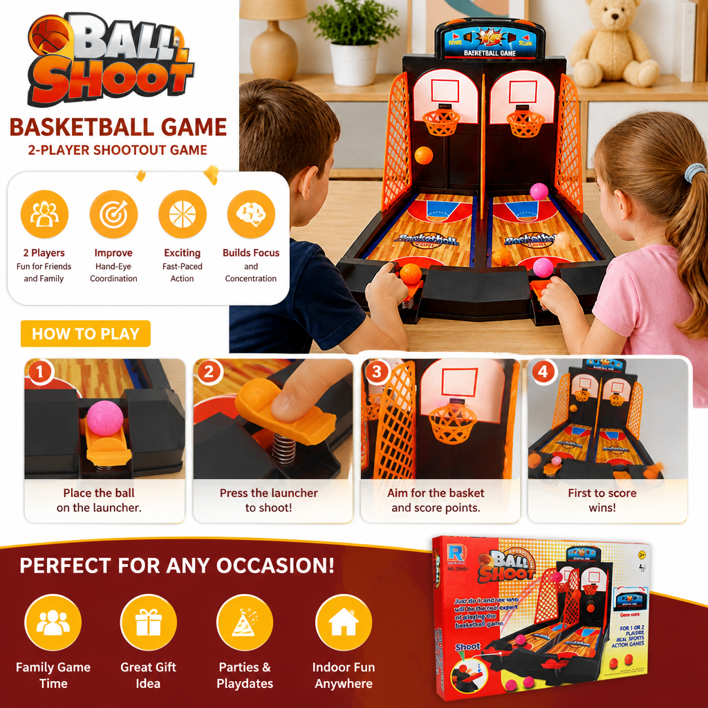 2-Player Basketball Shootout Game - Image 2