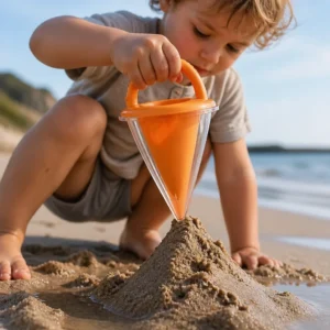 Kids Beach Sand Funnel Toy for Drawing and Pouring