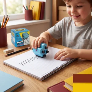 4-in-1 Math Roller Stamp – Addition, Subtraction, Multiplication & Division Practice