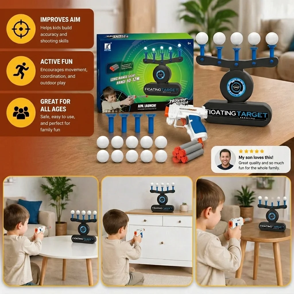 Floating Balls β Target Shooting Toy