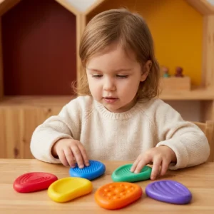 Sensory Stones for Kids – Textured Touch & Feel Learning Toy for Early Development