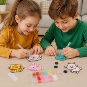 DIY Dot Bead Sticker Art Kit for Kids