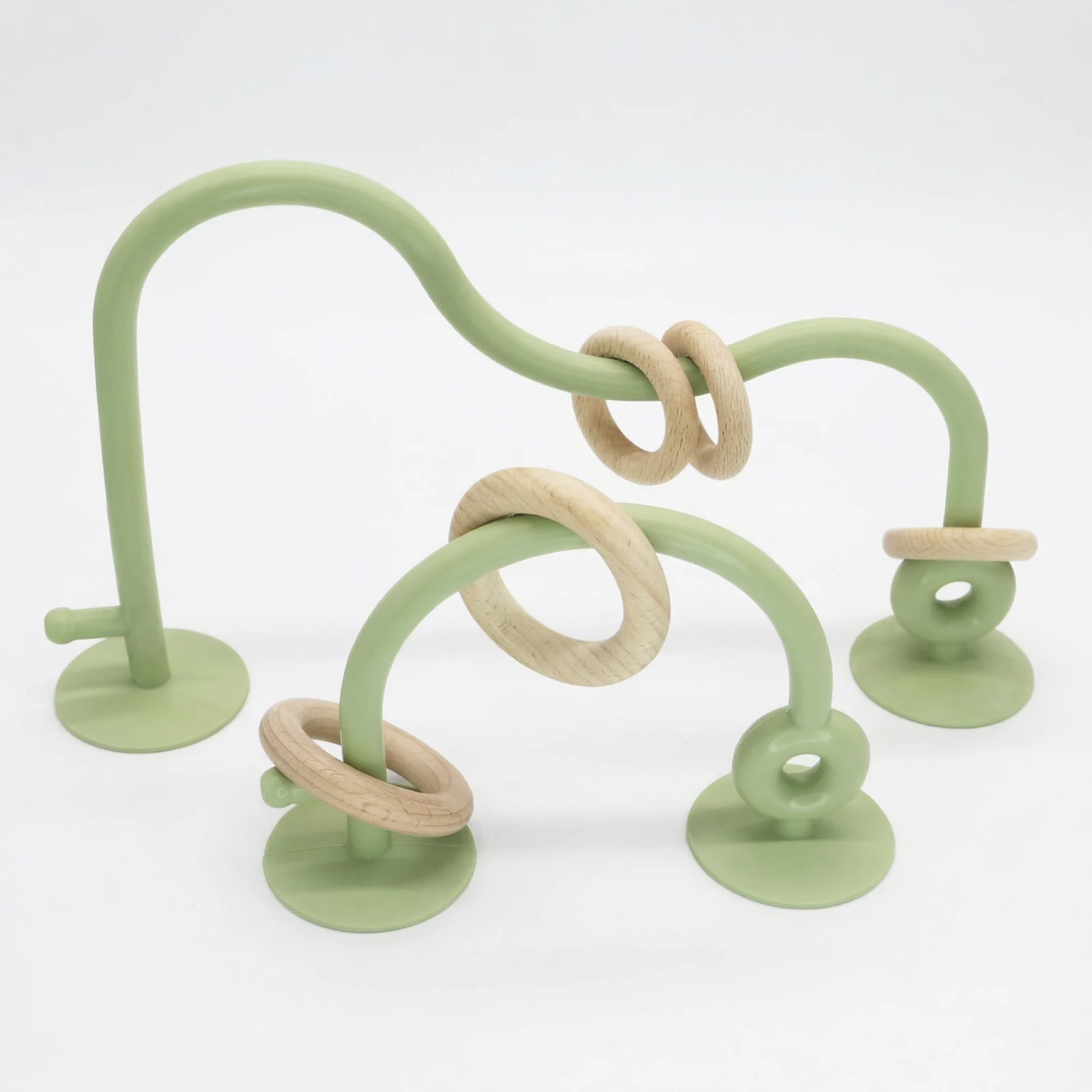 Silicone Baby Activity Toy – Suction Cup Learning Toy for Table & High Chair