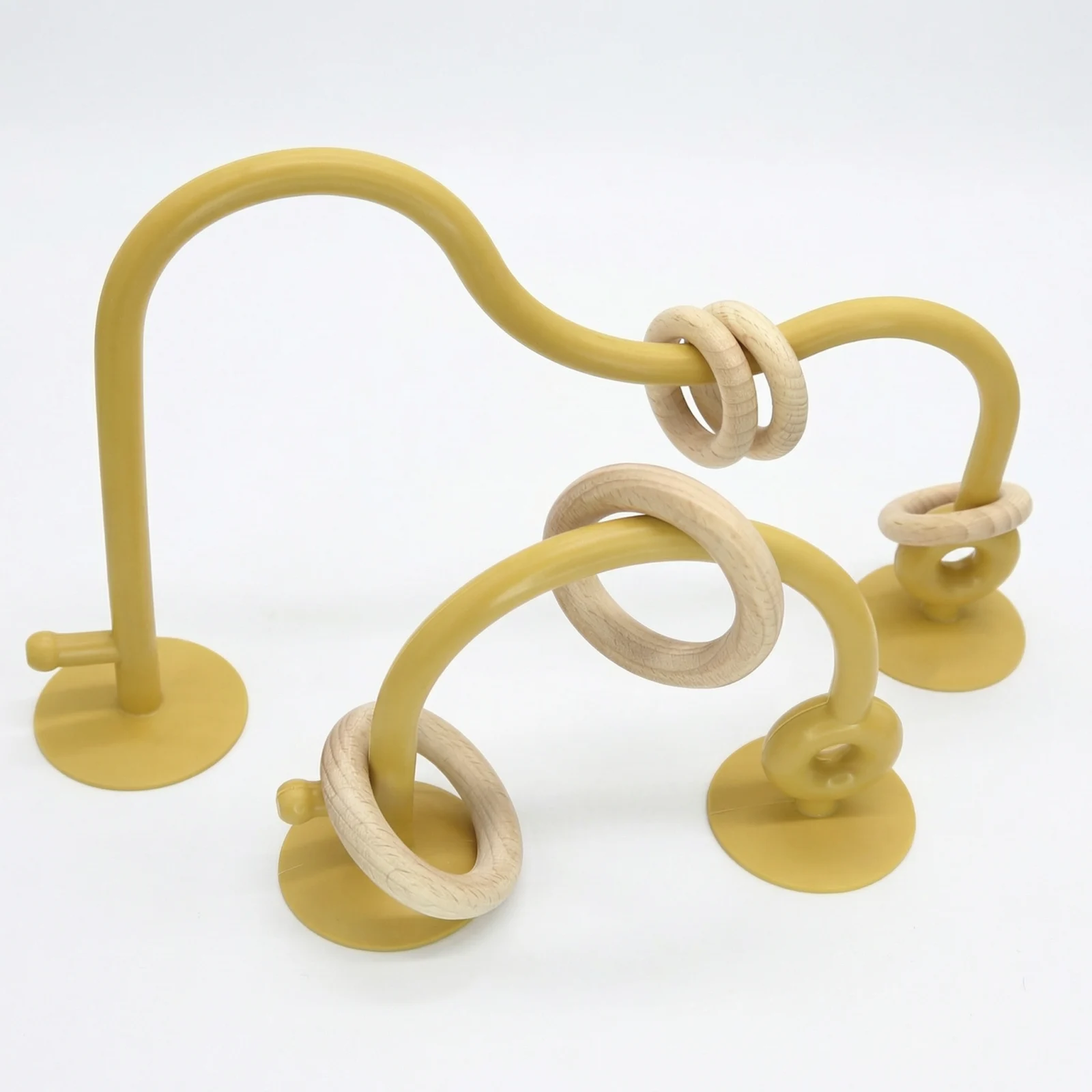Silicone Baby Activity Toy – Suction Cup Learning Toy for Table & High Chair