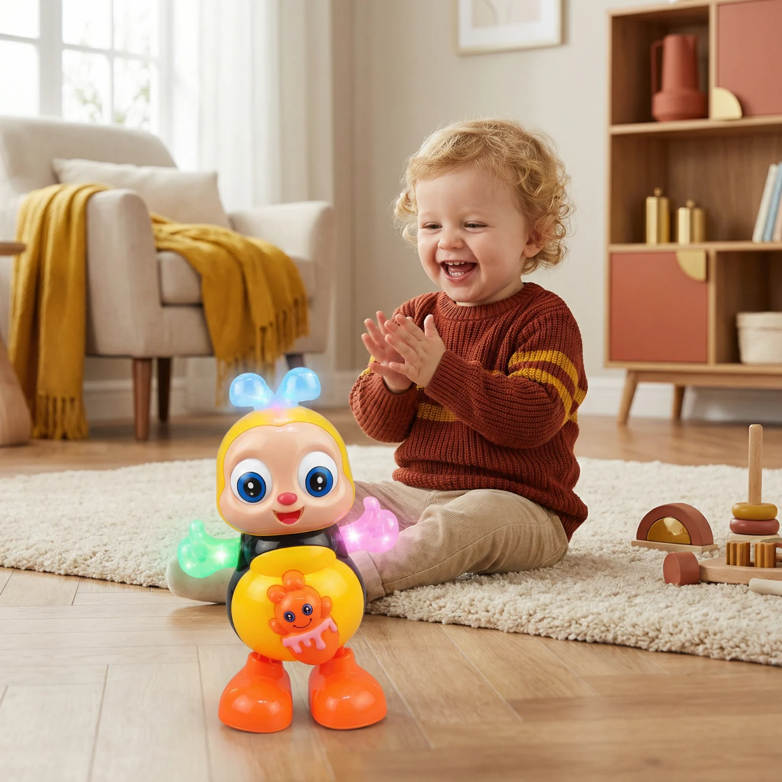 Dancing Musical Bee โ Interactive Toy for Babies & Toddlers