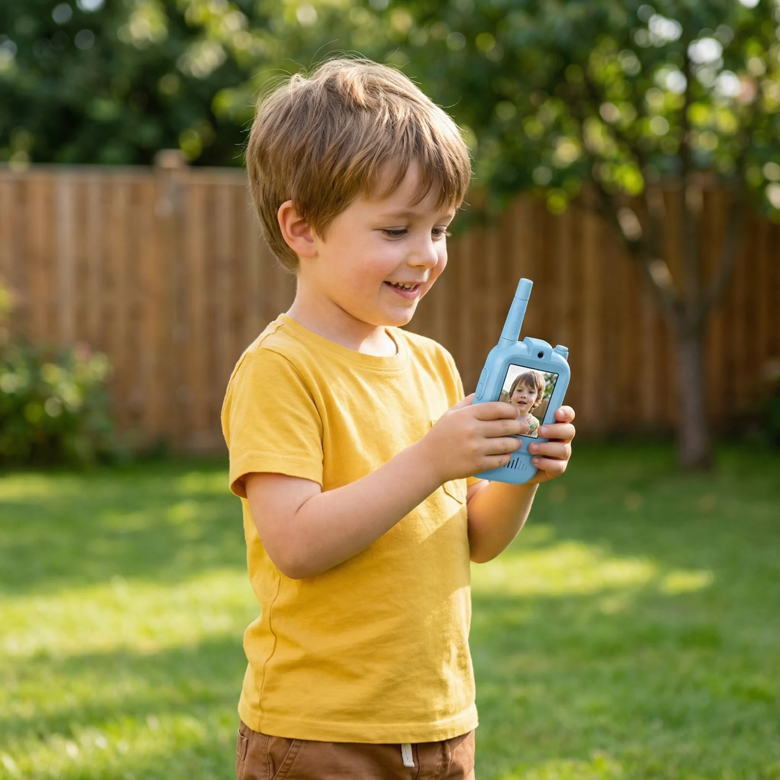Kids Video Walkie Talkie Set (2-Pack) – Intercom with Camera & Screen