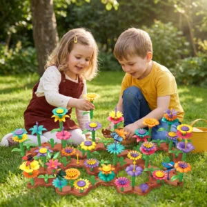 Flower Garden Building Toy for Kids – Creative Planting & Learning Playset for Little Gardeners