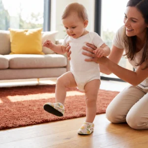 Summer Baby Shoes Made from Breathable Fabric in a Fruit Design