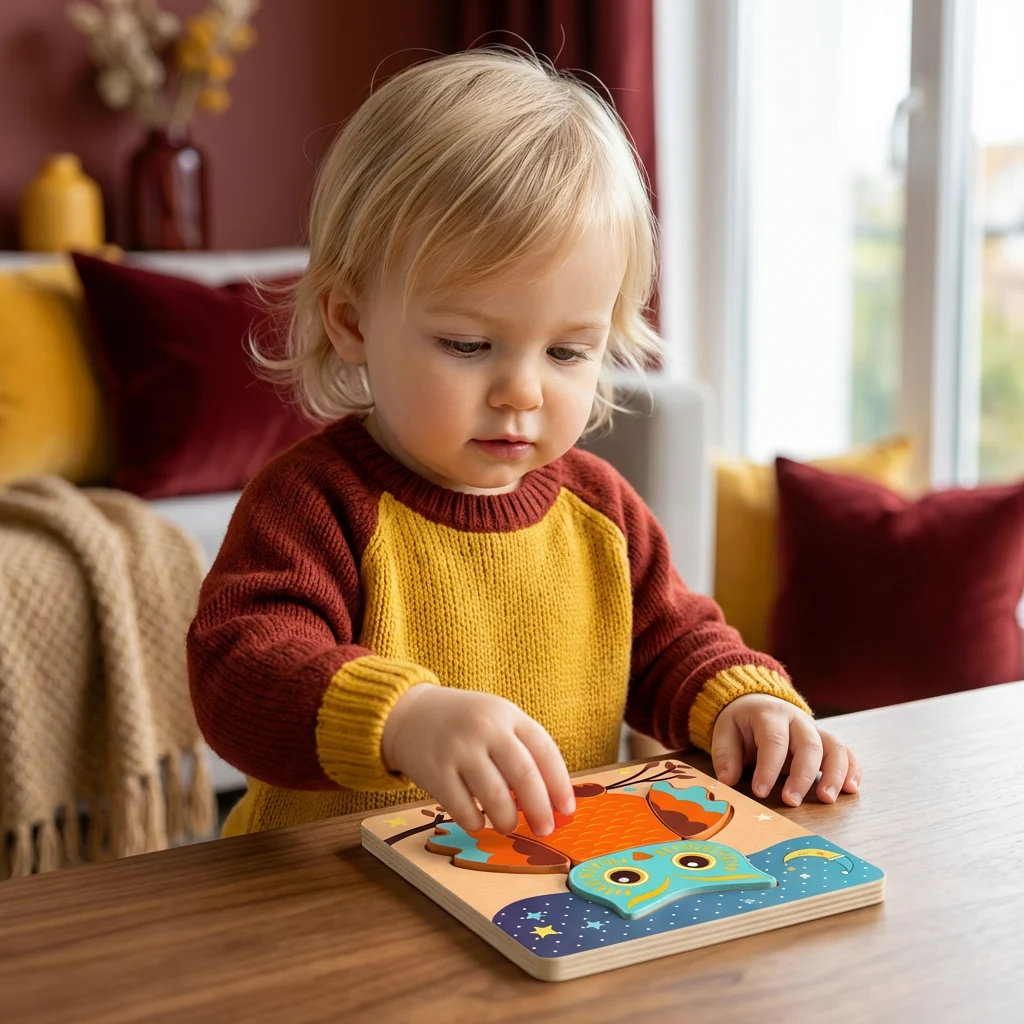3D Wooden Puzzle for Kids โ Educational Animal Learning Toy for Toddlers