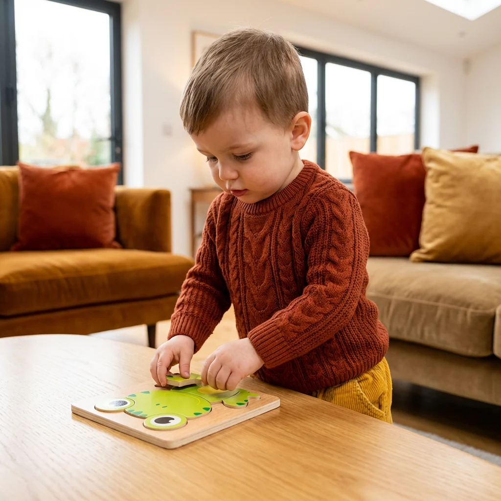 3D Wooden Puzzle for Kids โ Educational Animal Learning Toy for Toddlers