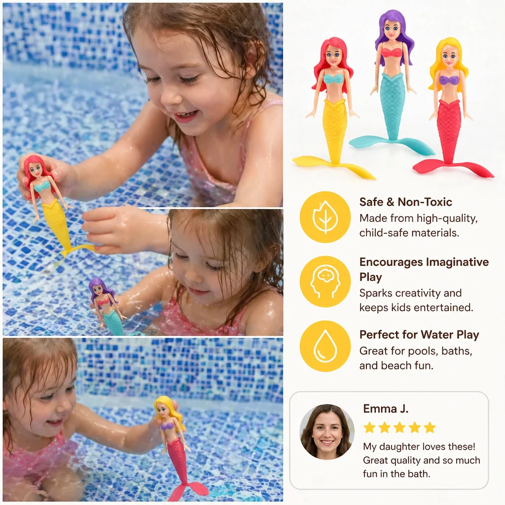 Magical Mermaid Water Toy