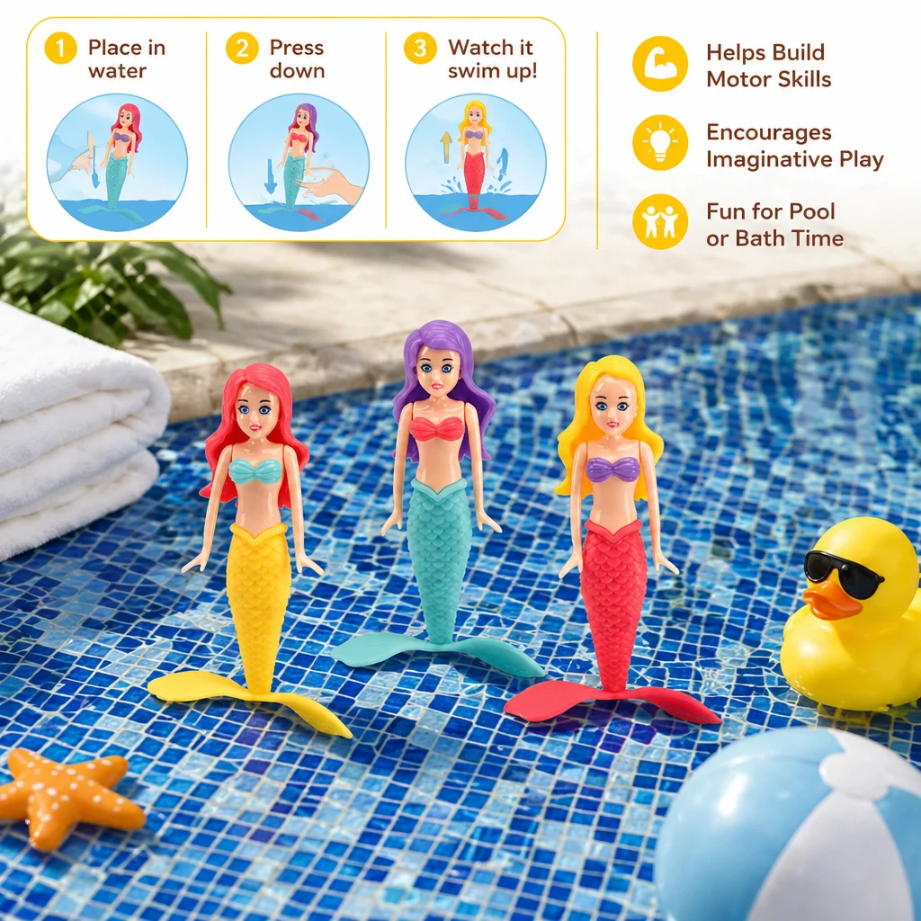 Magical Mermaid Water Toy
