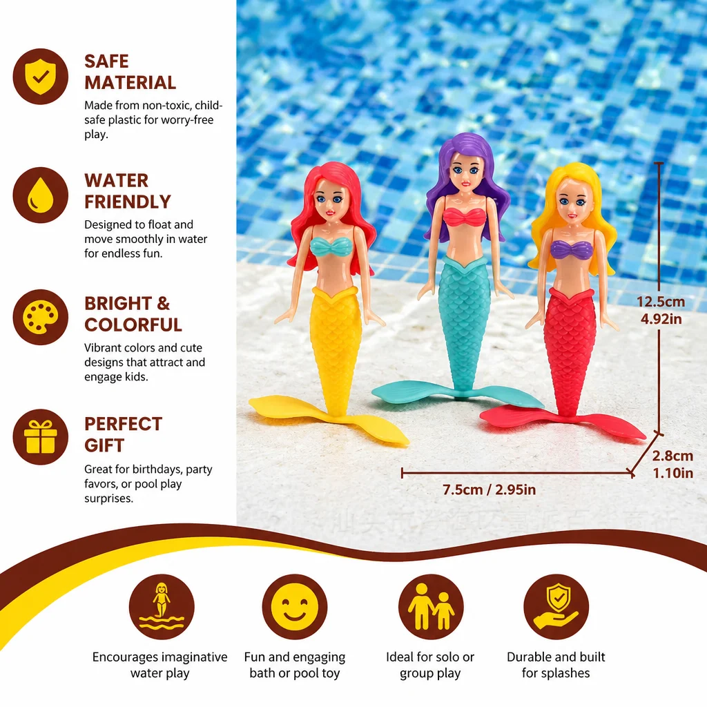 Magical Mermaid Water Toy