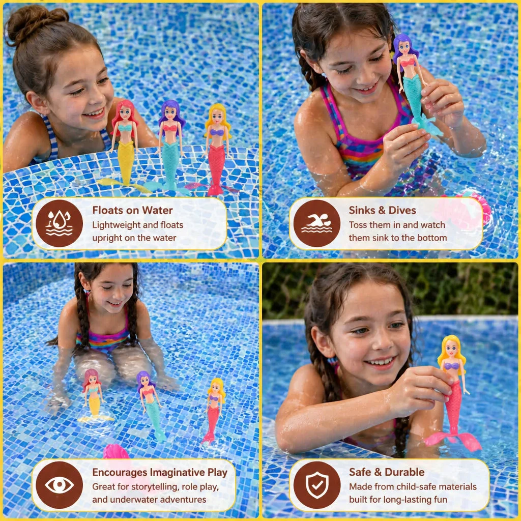 Magical Mermaid Water Toy