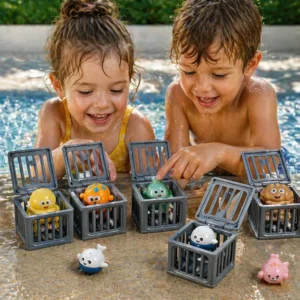 Children's Diving Toy Set – Underwater Pool Toys with Storage Box