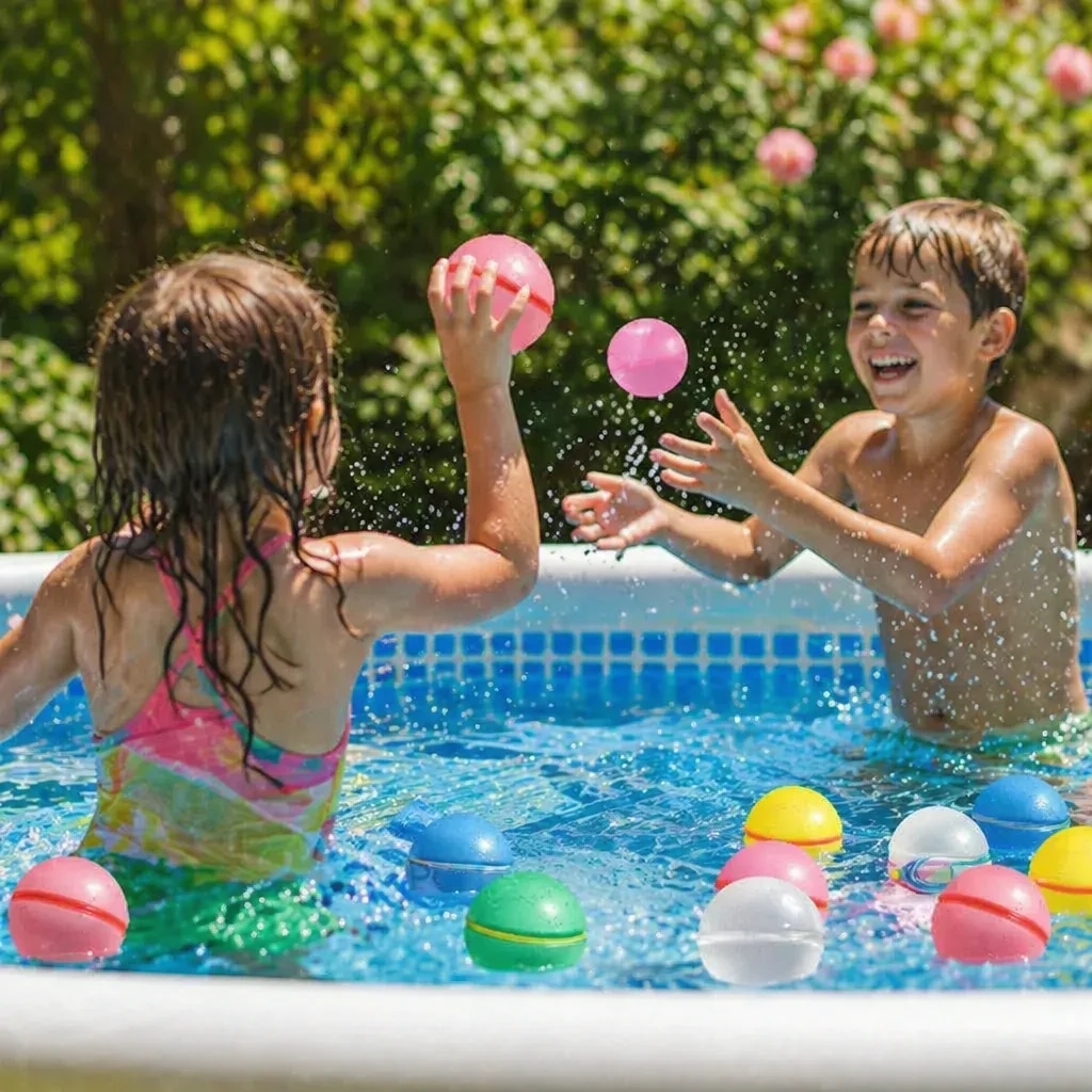Reusable Water Balloons โ Self-Sealing & Silicone