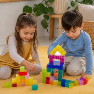 Montessori Cube Building Block Set for Kids