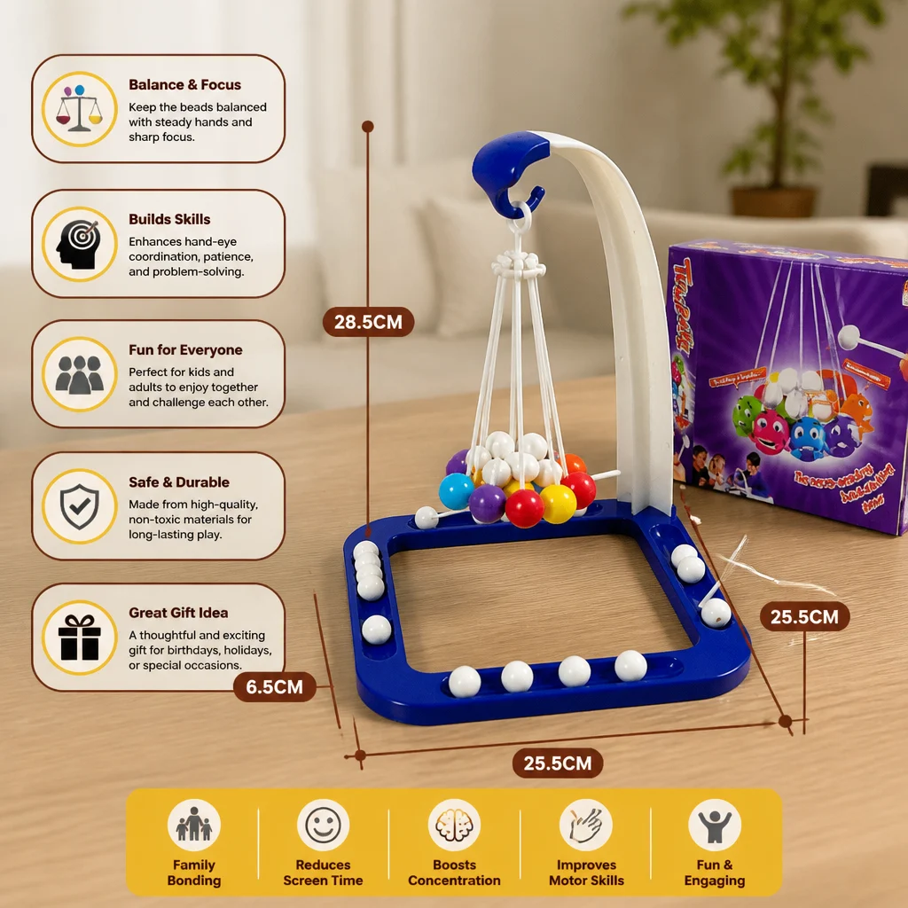 Balance Swing Bead Game โ Interactive Family Skill Challenge