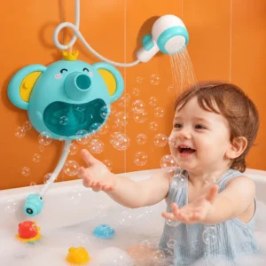 Musical Elephant Bubble Bath Toy with Shower Head