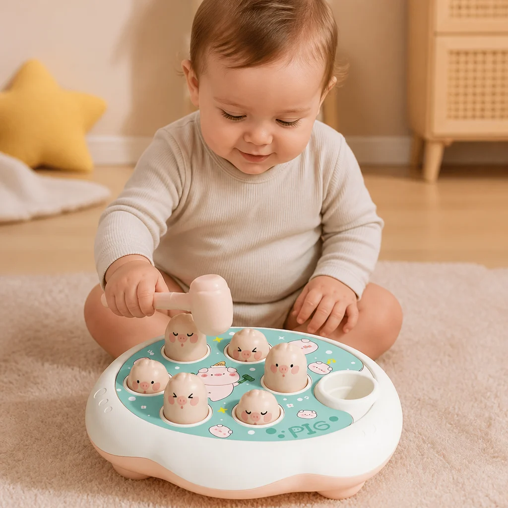 Pop Up Animal Hammer Game for Kids