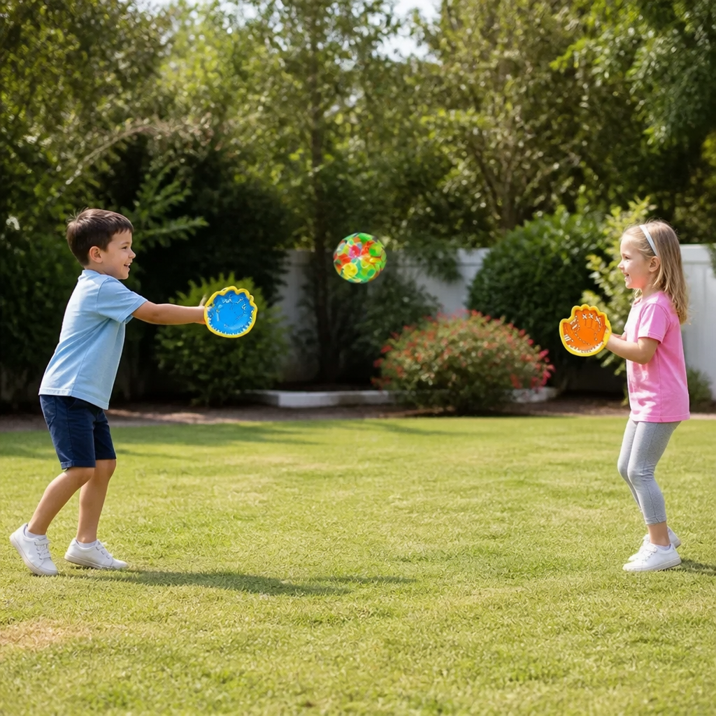 Suction Cup Ball Racket Game Set for Kids - Image 2