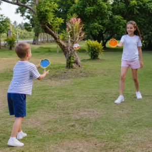 Suction Cup Ball Racket Game Set for Kids