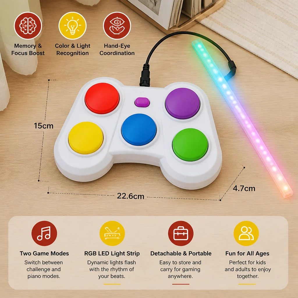 Light Defense Challenge โ Interactive LED Reflex Game