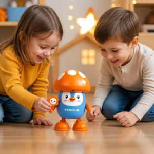 Interactive Talking & Dancing Penguin Toy with Music