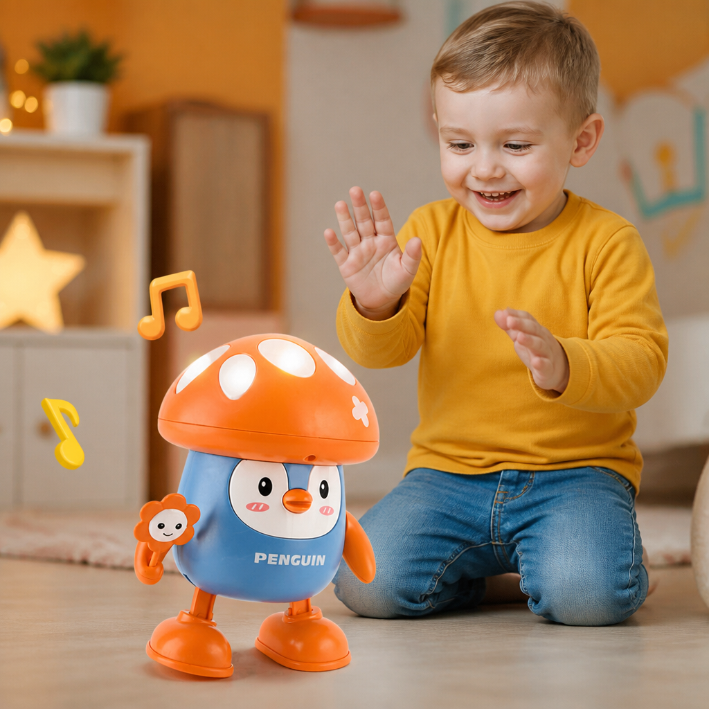 Interactive Talking & Dancing Penguin Toy with Music - Image 2
