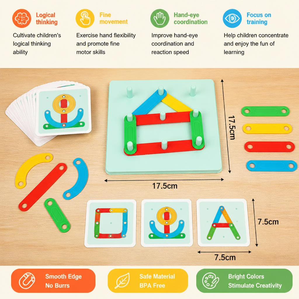 Educational Magnetic Letter & Number Building Set - Image 6