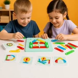 Educational Magnetic Letter & Number Building Set