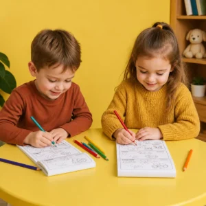 Montessori How to Draw Activity Book โ Step-by-Step Learning & Drawing Practice