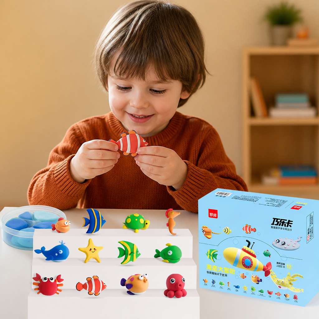 DIY Air Dry Clay Craft Kits for Kids - Image 9