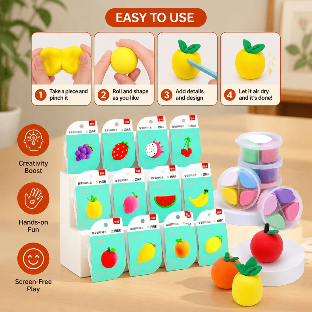 DIY Air Dry Clay Craft Kits for Kids - Image 2