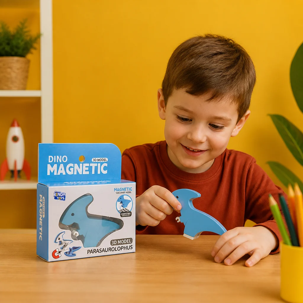 Magnetic Animal Skeleton Builder Set โ STEM Take-Apart Learning Toy