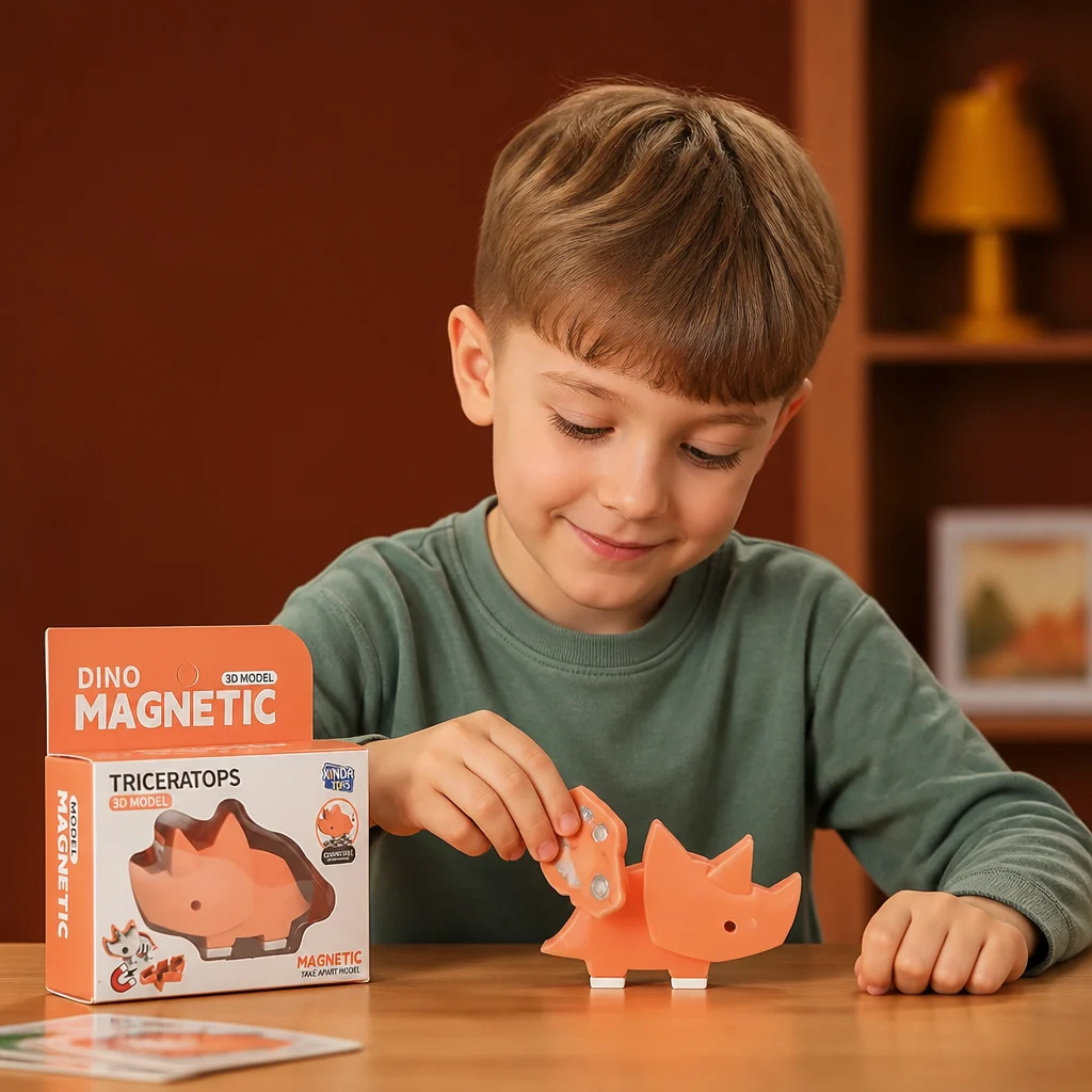 Magnetic Animal Skeleton Builder Set โ STEM Take-Apart Learning Toy