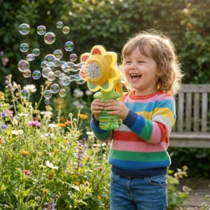 Head-Shaking Bubble Flower Toy for Kids