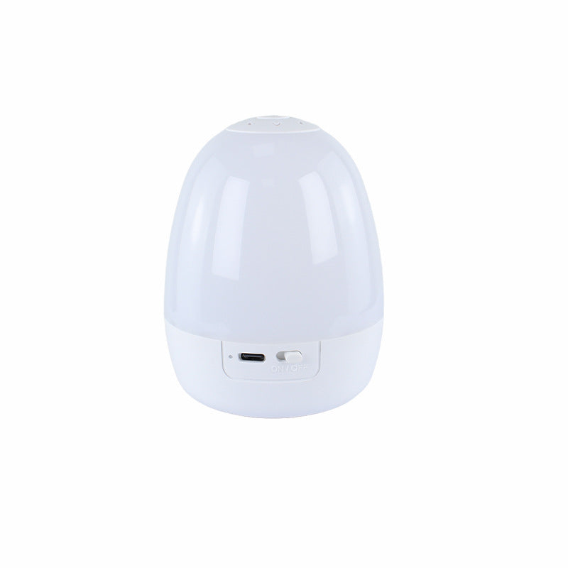 Egg-Shaped Silicone Night Light โ Touch Control, 7-Colour Changing