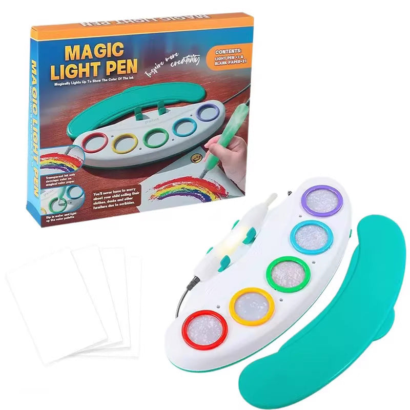 Magic Light Drawing Pen for Kids – Creative LED Art Toy with Music & Glow Effects