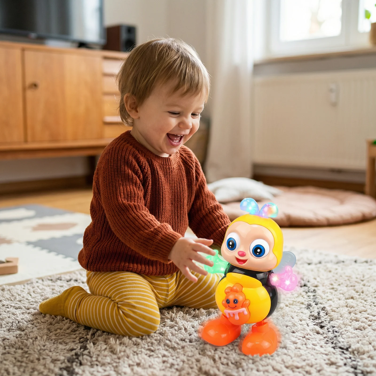 Dancing Musical Bee โ Interactive Toy for Babies & Toddlers
