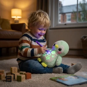Magic Plush with Glow Drawing Pen – Interactive Light-Up Cuddly Toy for Kids