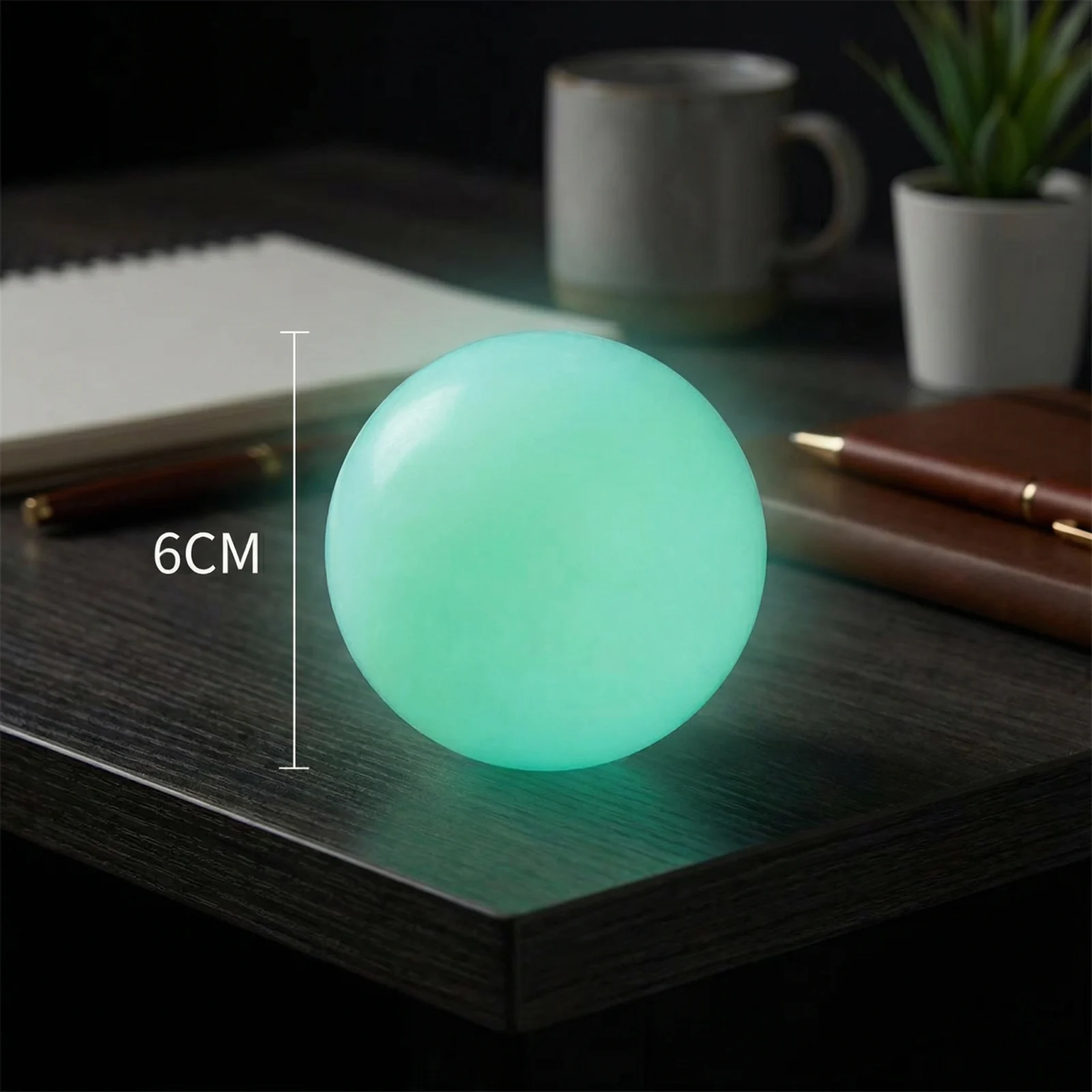 Glow in the Dark Sticky Balls โ Throw & Stick Ceiling Toy for Kids & Adults