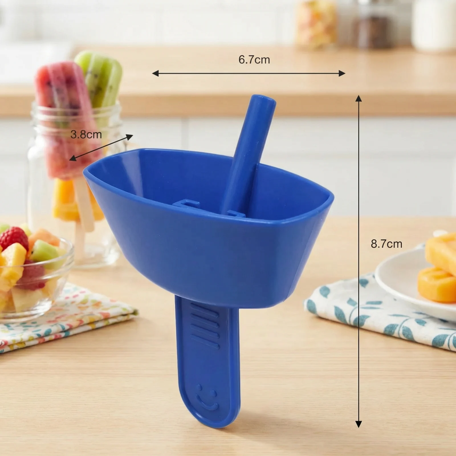 2-Pack Drip-Proof Popsicle Holder for Kids – No-Mess Ice Cream Catcher with Straw