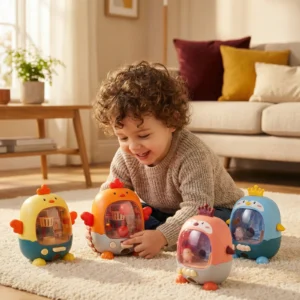 Interactive Chicken Ball Game for Kids – Aim, Shoot & Score Learning Toy